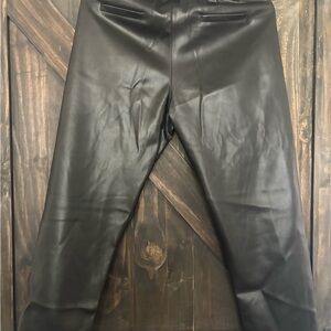 Black Leather Pants